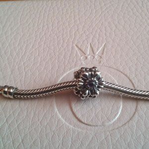 Pandora birthday bloom amethyst charm